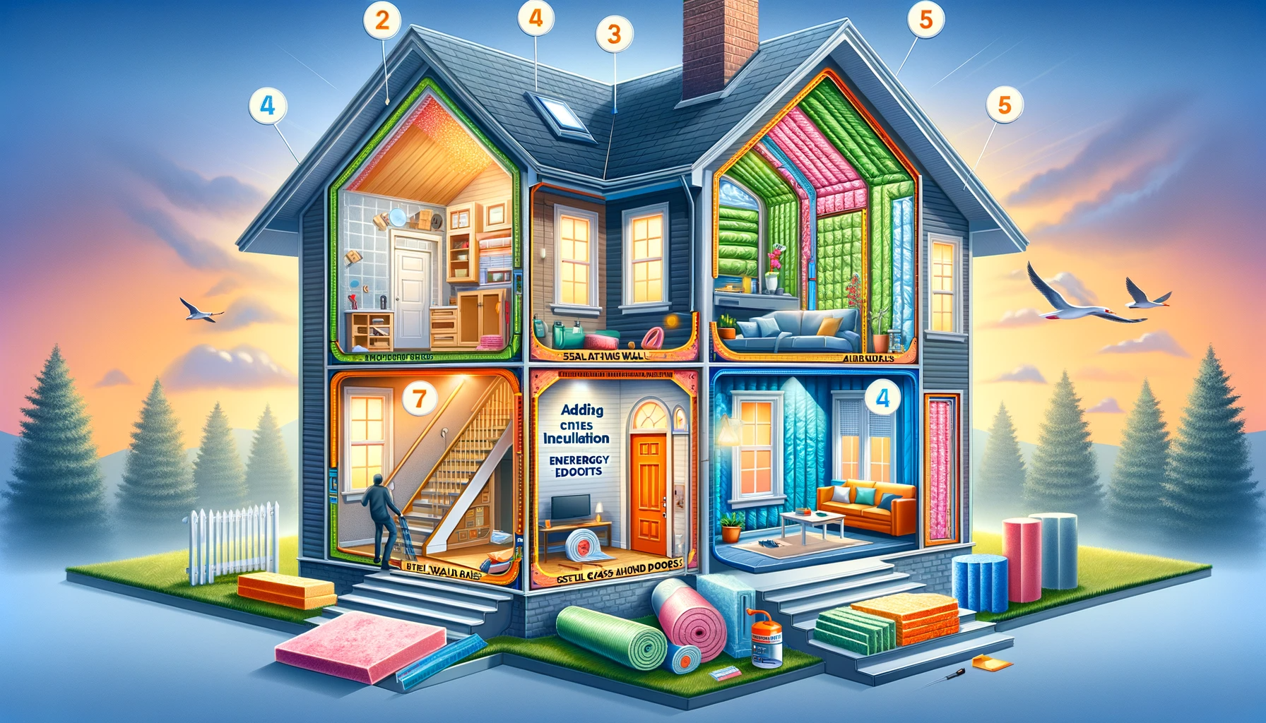 5 étapes faciles pour une maison étanche à l&rsquo;air